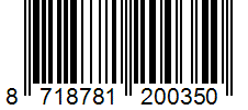 Barcode 8718781200350