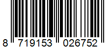 Barcode 8719153026752
