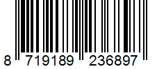 Barcode 8719189236897