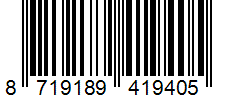 Barcode 8719189419405
