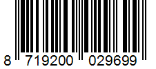 Barcode 8719200029699