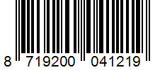 Barcode 8719200041219