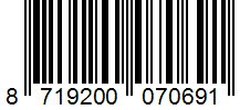 Barcode 8719200070691