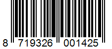 Barcode 8719326001425