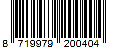 Barcode 8719979200404