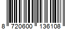Barcode 8720600136108