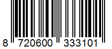 Barcode 8720600333101