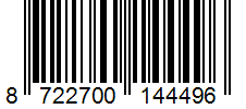 Barcode 8722700144496
