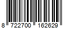 Barcode 8722700162629