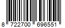 Barcode 8722700696551