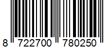 Barcode 8722700780250