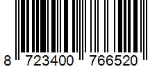 Barcode 8723400766520