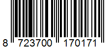 Barcode 8723700170171