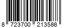 Barcode 8723700213588
