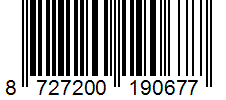 Barcode 8727200190677
