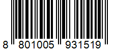 Barcode 8801005931519