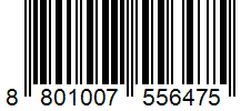 Barcode 8801007556475