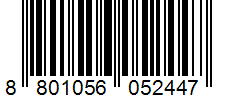 Barcode 8801056052447