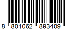 Barcode 8801062893409