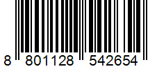 Barcode 8801128542654