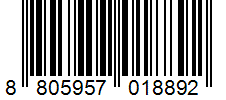 Barcode 8805957018892