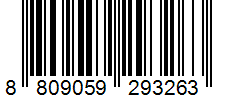 Barcode 8809059293263