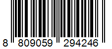 Barcode 8809059294246
