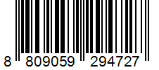 Barcode 8809059294727
