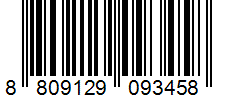 Barcode 8809129093458