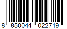 Barcode 8850044022719