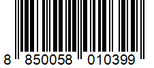 Barcode 8850058010399
