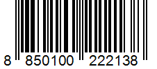 Barcode 8850100222138