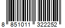 Barcode 8851011322252