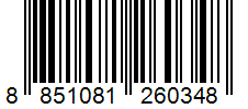 Barcode 8851081260348