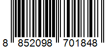 Barcode 8852098701848