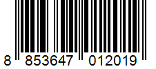 Barcode 8853647012019
