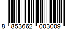 Barcode 8853662003009