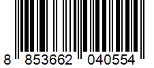 Barcode 8853662040554
