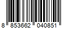 Barcode 8853662040851