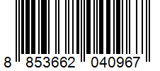 Barcode 8853662040967