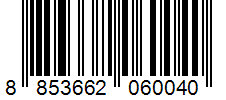 Barcode 8853662060040
