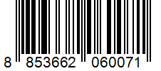 Barcode 8853662060071
