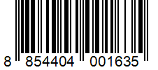 Barcode 8854404001635