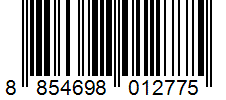 Barcode 8854698012775
