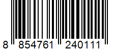 Barcode 8854761240111