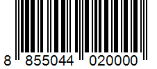 Barcode 8855044020000