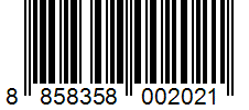 Barcode 8858358002021