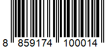Barcode 8859174100014