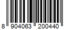 Barcode 8904063200440