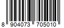 Barcode 8904073705010